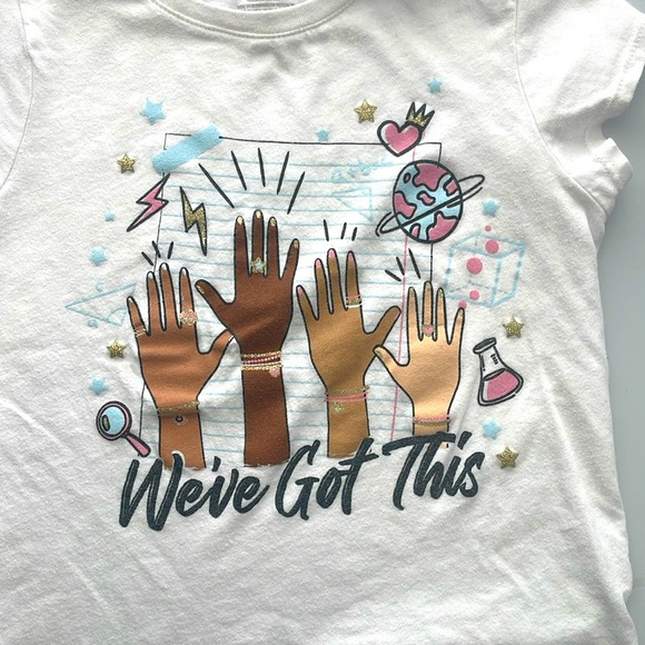 Lot of 6 Children's Place Short Sleeve Graphic T-shirt Size M 7/8 - Picture 5 of 8